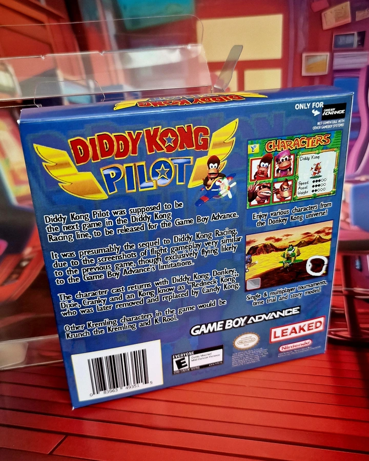 Diddy Kong Pilot (2003 Alpha) - Game Boy Advance — 2