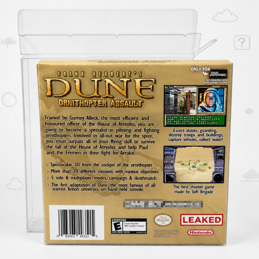 Dune: Ornithopter Assault (Cancelled Prototype) - Game Boy Advance — 3